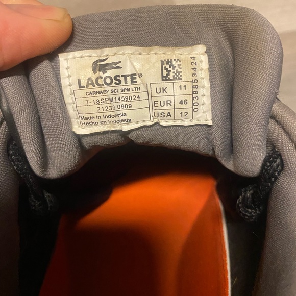 Extremely Rare Lacoste Limited Edition Carnaby Throwbacks - Picture 8 of 9